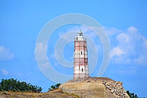 Shabla Lighthouse Portrait in Bulgaria Touristic Attraction Portrait photo