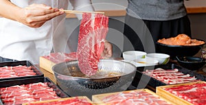 Shabu Shabu cooking