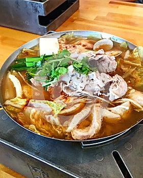 Shabu shabu miso soup