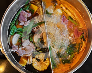 Shabu or sukiyaki or Japanese hot pot