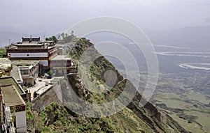 Shachung (Xiaqiong) monastery in Qinghai China