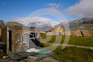 Shack in greenland