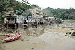 Shack in Ma Wan, Hong Kong