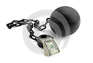 Shackle dollar photo