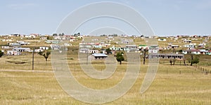 Shacks in Transkei South Africa photo