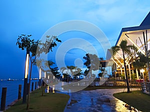 Shade of City Before The Night Comes