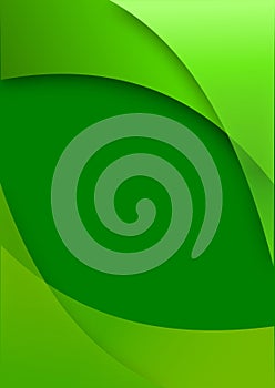 Shades of green as an abstract background