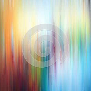 Shades of many colours in an abstract motion effect blurred background. Blurry abstract design.