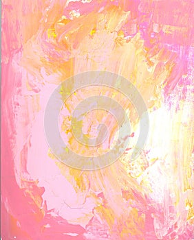 Shades of Pink and Yellow Background