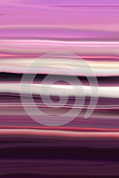 Shades of purple, abstract horizontal motion effect blurred background. Blurry abstract design. Pattern can be used as a