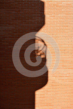 The Shadow of Construction on Brick