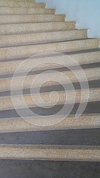 Shadow and light of stair way