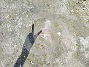 the shadow of my hand that explains some code