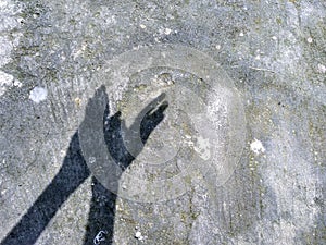 the shadow of my hand that explains some code