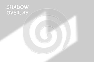 Shadow overlay background. windows shadow and ventilation hole backdrop