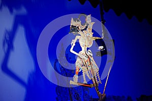 Shadow puppets is a traditional Indonesian art that mainly develops in Java.