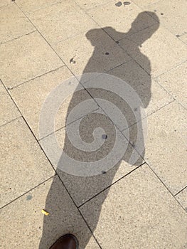 Shadow on a summers day