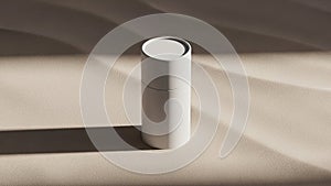 A shadow to the left indicating a light source coming from the