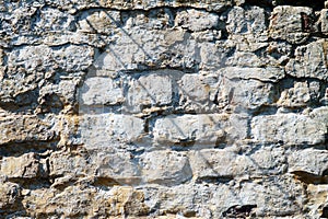 Shadowplay on a brick wall