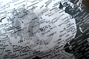 Shadows of Covid-19 on the world map