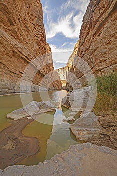 Shadows in a Desert Canyon