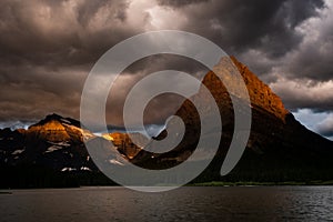 Shadows of Grinnell Point photo