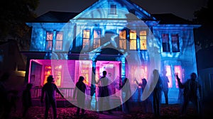 shadows halloween lighting