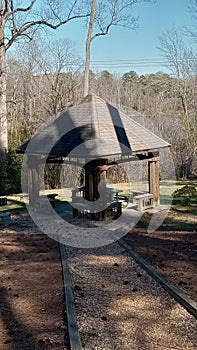 Shady Gazebo at the park