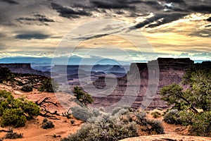 Shafer Canyon Overlook at Canyonlands National Park