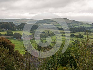 shaftesbury dorset beautiful green landscape view outside vista photo