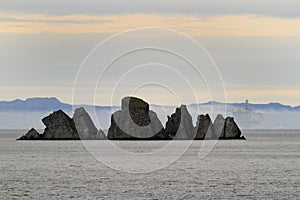 Shag rock, Whiteway, Trinity Bay, Newfoundland