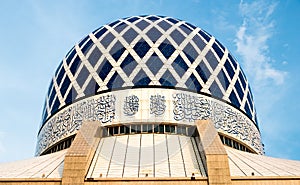 Shah Alam Mosque Dome Blue Mosque