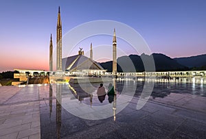 Shah Faisal mosque Islamabad Pakistan