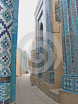 Shah-i-Zinda complex in Samarkand