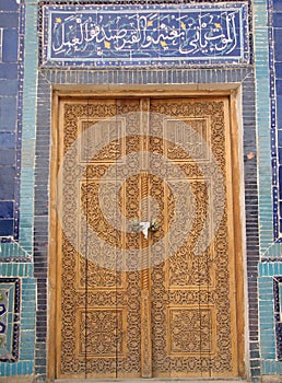 Shah-i-Zinda complex in Samarkand