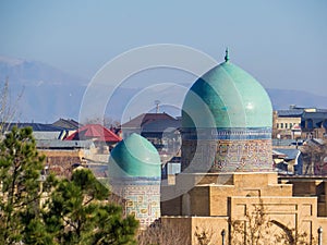 Shah-i-Zinda (English translation: The Living King), Samarkand, Uzbekistan