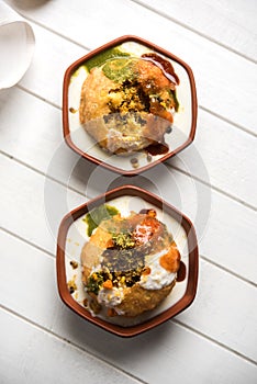 Shahi Raj Kachori is a popular chat item from India