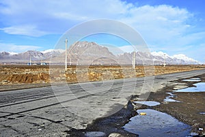 Shahin Shahr to Fereydoun Shahr, Esfahan, on the spring road trip, within 2 hour drive environment will totally change