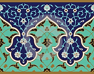 Shahroud Seamless Border Three