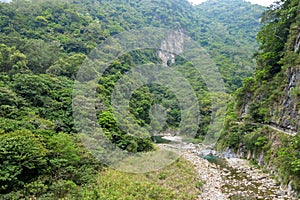 Shakadang Trail in Taroko National Park, Hualien, Taiwan