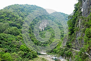 Shakadang Trail in Taroko National Park, Hualien, Taiwan