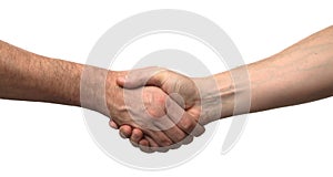 Shake hands photo