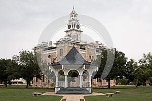 Shakelford County Courthouse and Gazebo