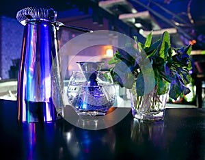 Shaker and bar inventory