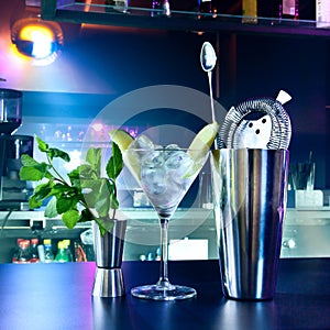 Shaker and bar inventory