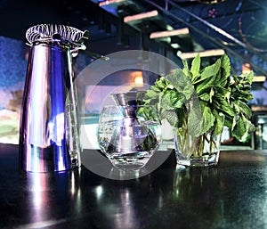 Shaker and bar inventory