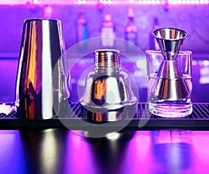 Shaker and bar inventory