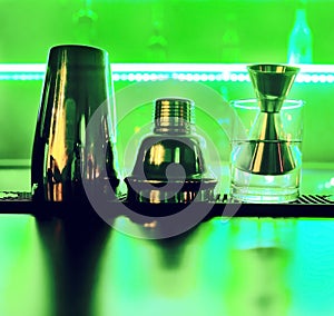 Shaker and bar inventory