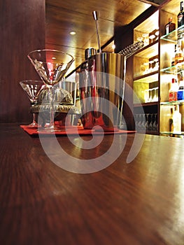 Shaker and bar inventory