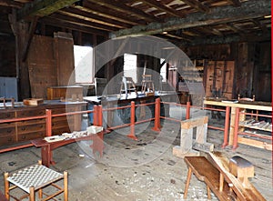 Shaker Tannery Furniture Barn Interior photo